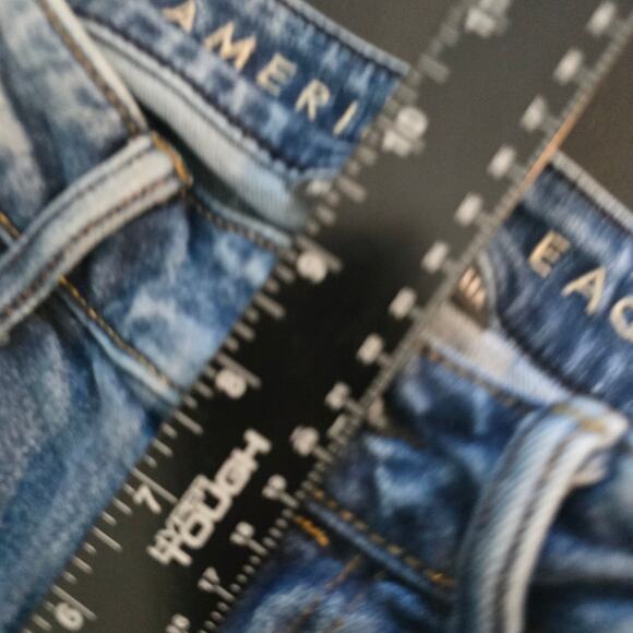 American Eagle Men's Distressed Next Level Airflex Skinny Jeans Size 29x30 - Picture 13 of 14